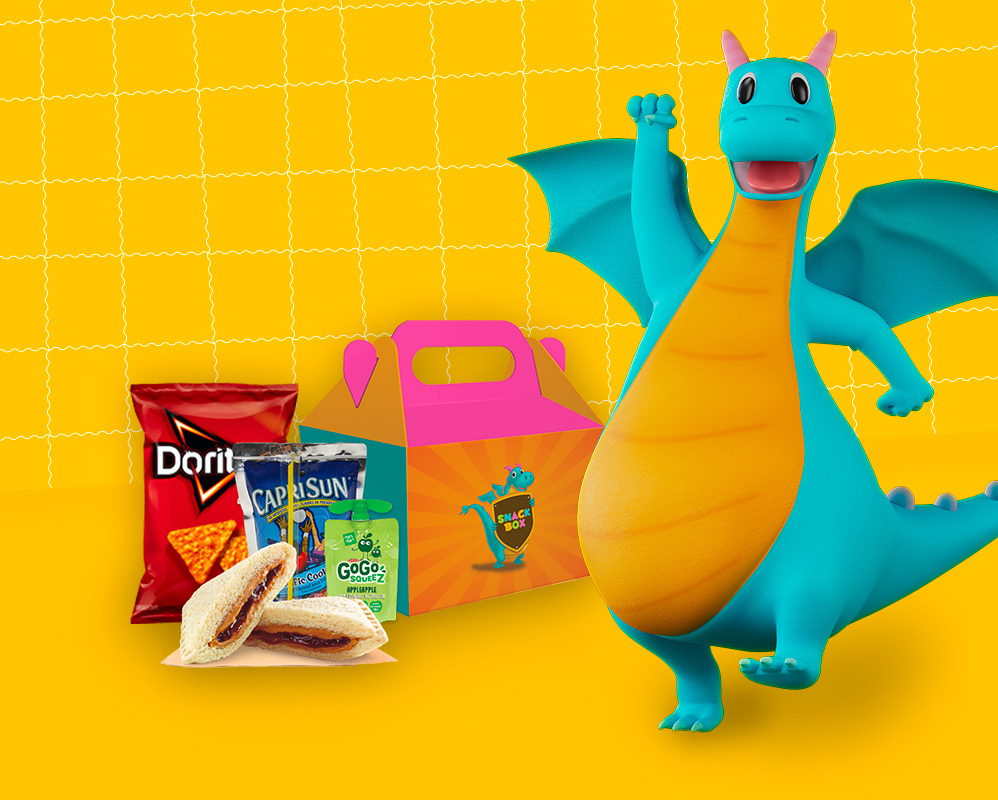 Delicious snack boxes for field trips